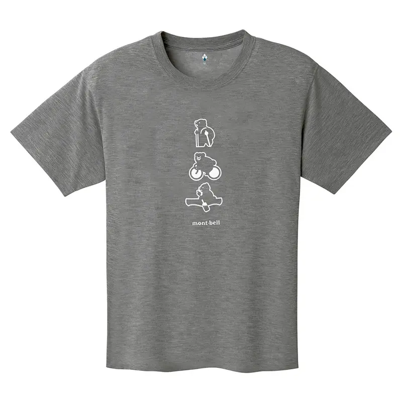 Футболка унисекс MONTBELL, темно-серый
Футболка унисекс MONTBELL, темно-серый
