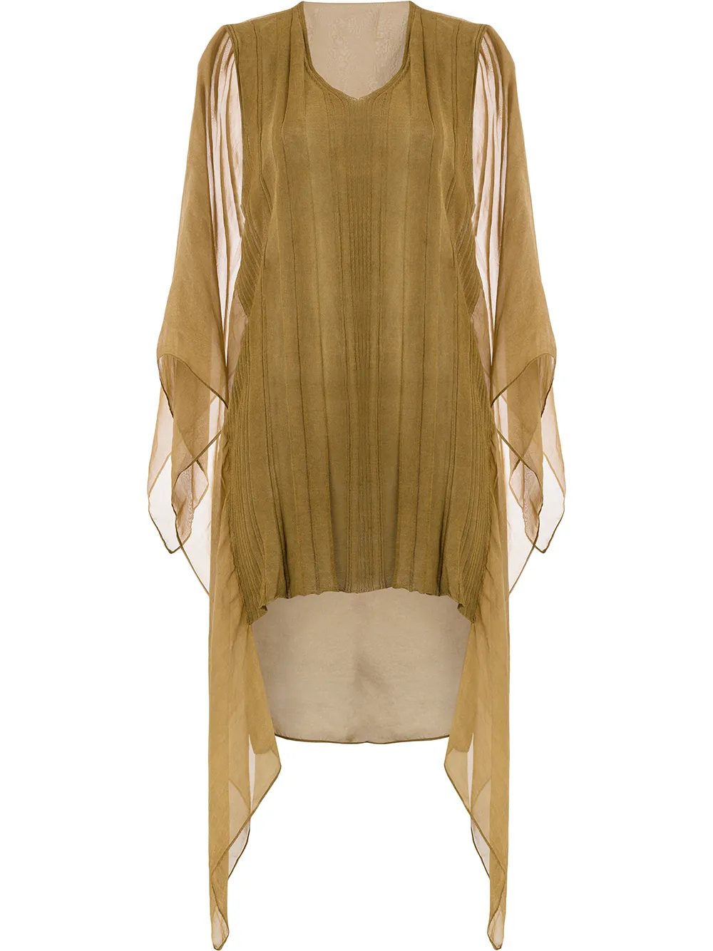 Платье с прозрачной вставкой Masnada, зеленый
Платье с прозрачной вставкой Masnada, зеленый