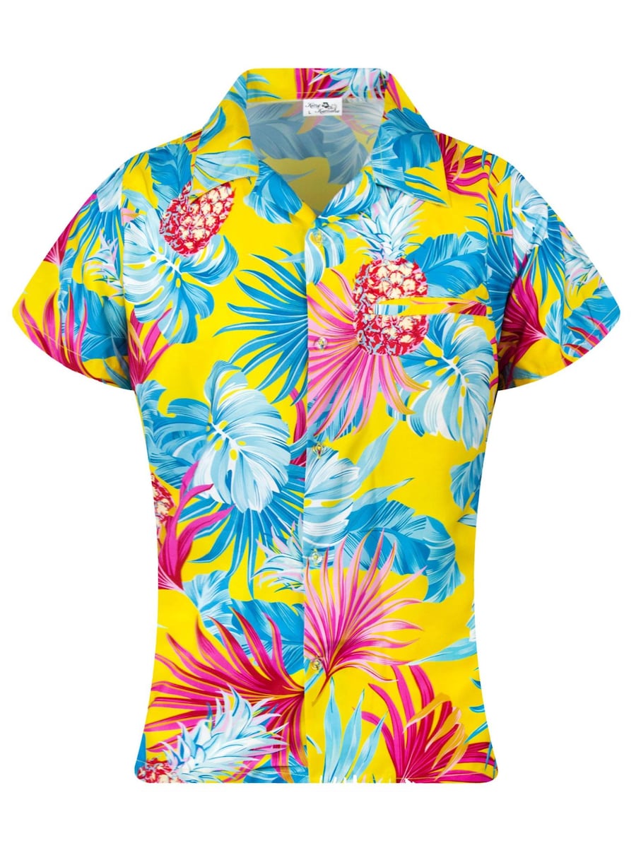 Блуза King Kameha Pineapple Leaves, желтый
Блуза King Kameha Pineapple Leaves, желтый