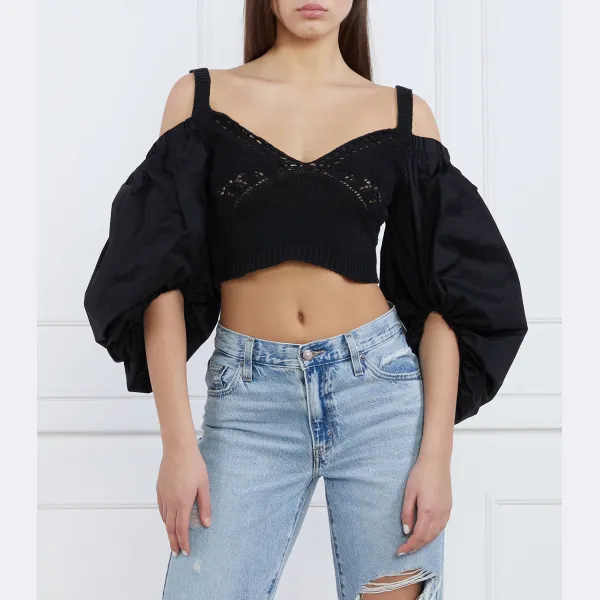 Топ стандартного кроя Pinko, черный
Топ стандартного кроя Pinko, черный