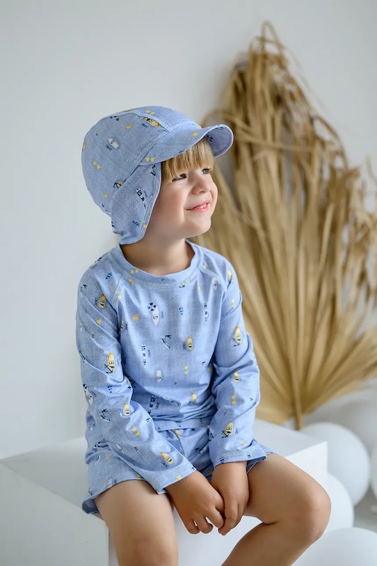 Детская бейсболка Murano Jamiks, синий
Детская бейсболка Murano Jamiks, синий