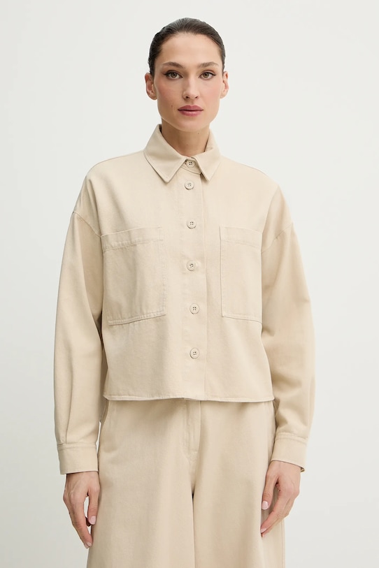 Хлопковая рубашка radente Weekend Max Mara, бежевый
Хлопковая рубашка radente Weekend Max Mara, бежевый