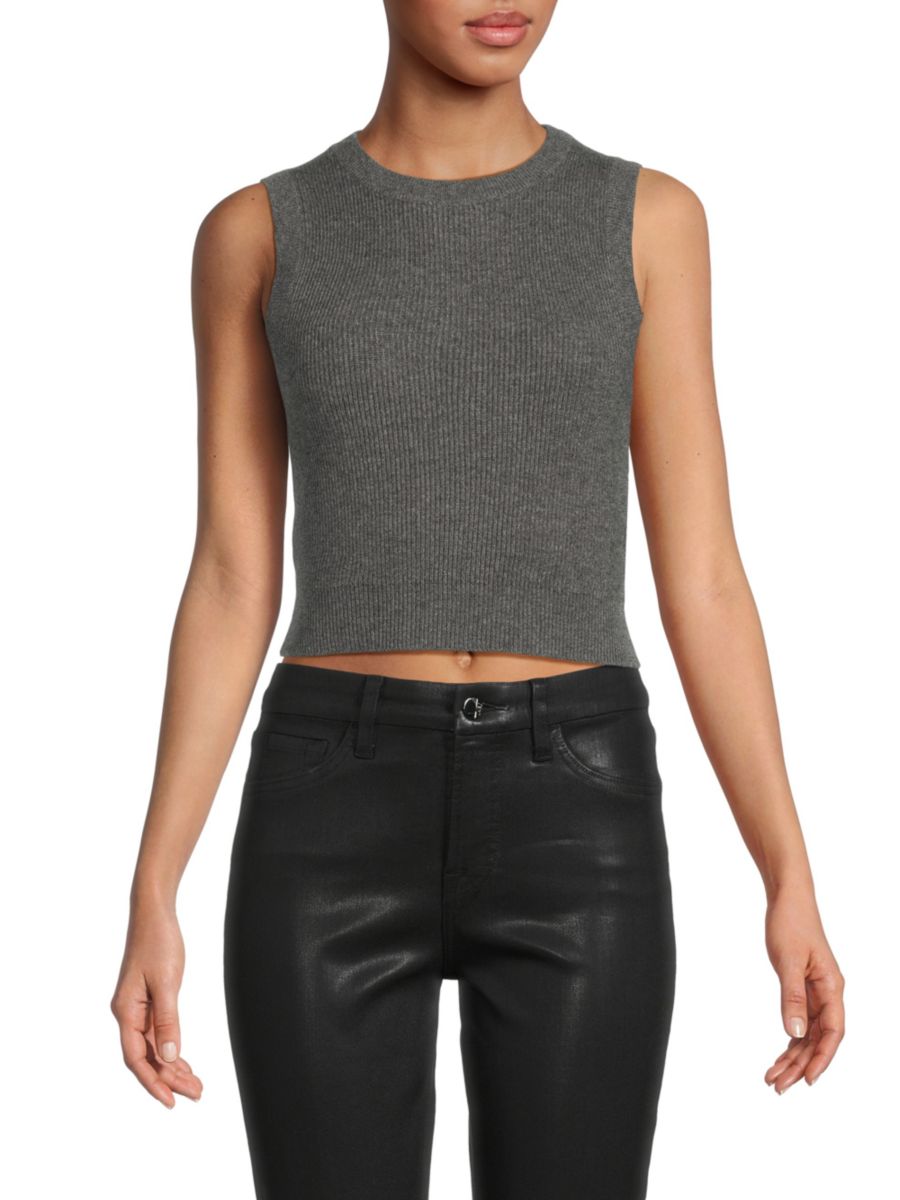 Укороченный кашемировый свитер Brunello Cucinelli, цвет Lead
Укороченный кашемировый свитер Brunello Cucinelli, цвет Lead