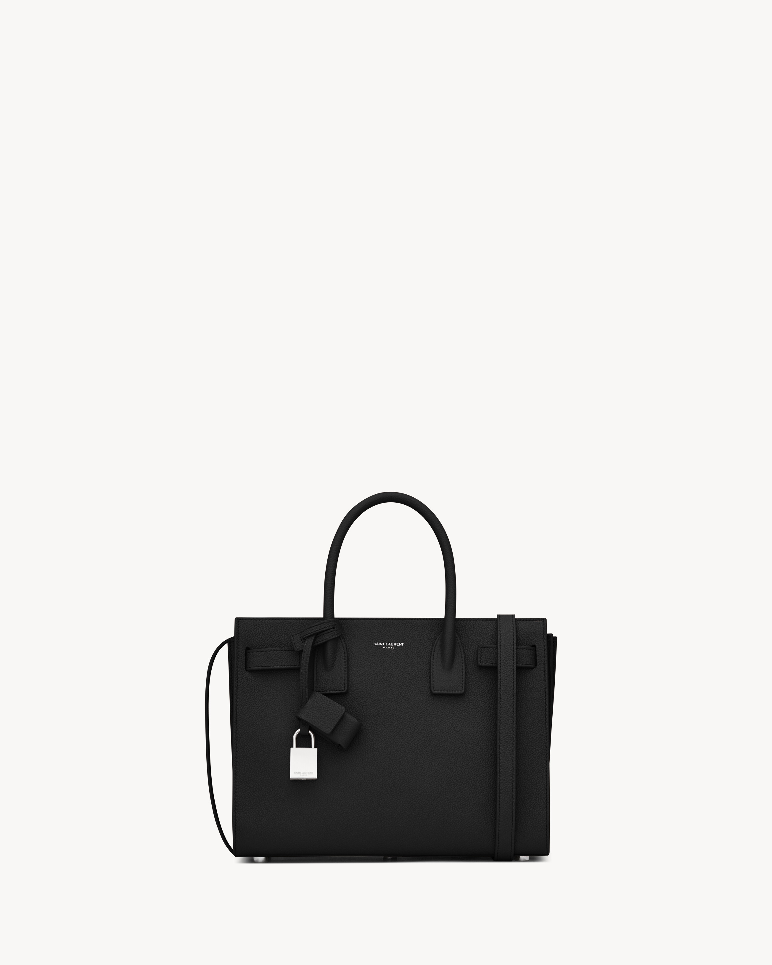 SAC DE JOUR из зернистой кожи - размер Baby SAINT LAURENT, черный
SAC DE JOUR из зернистой кожи - размер Baby SAINT LAURENT, черный