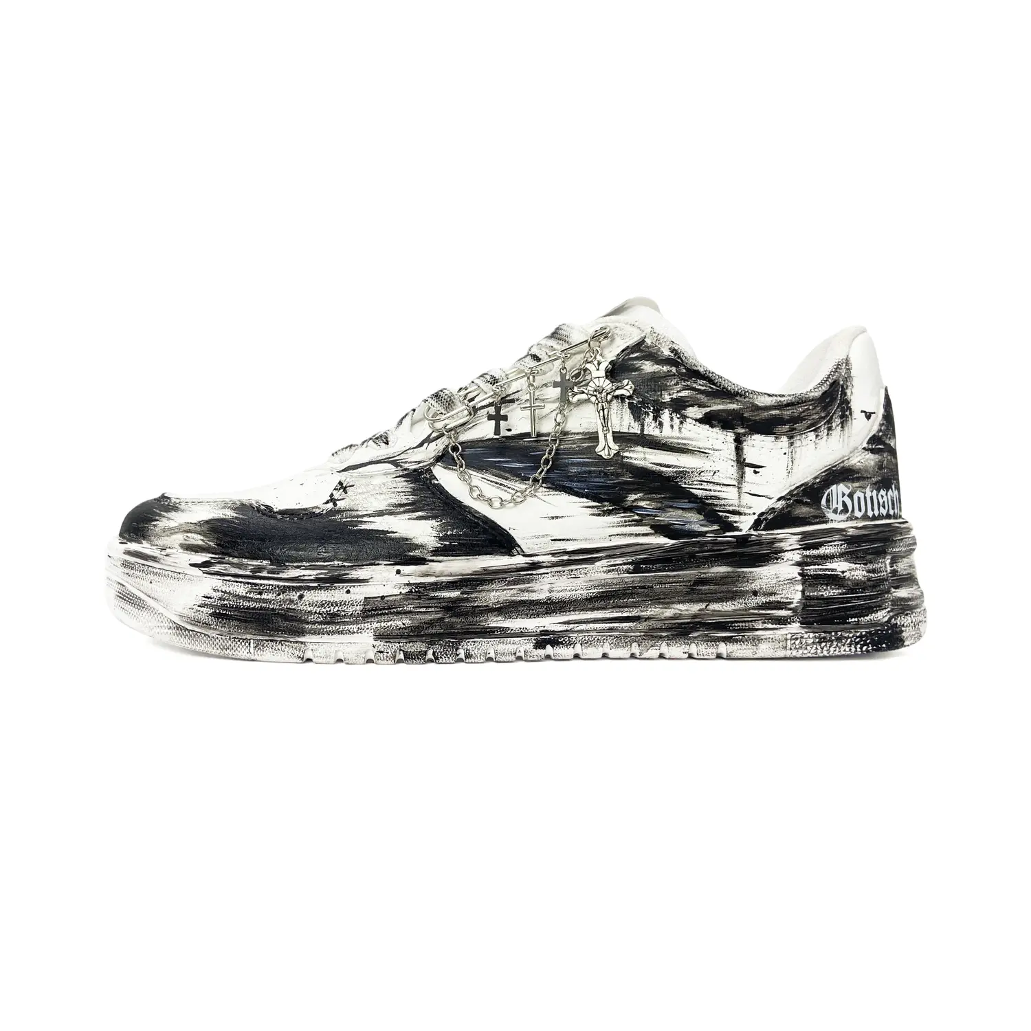 ANTA Скользостойкие амортизирующие кроссовки low top для скейтбординга мужские black white
ANTA Скользостойкие амортизирующие кроссовки low top для скейтбординга мужские black white