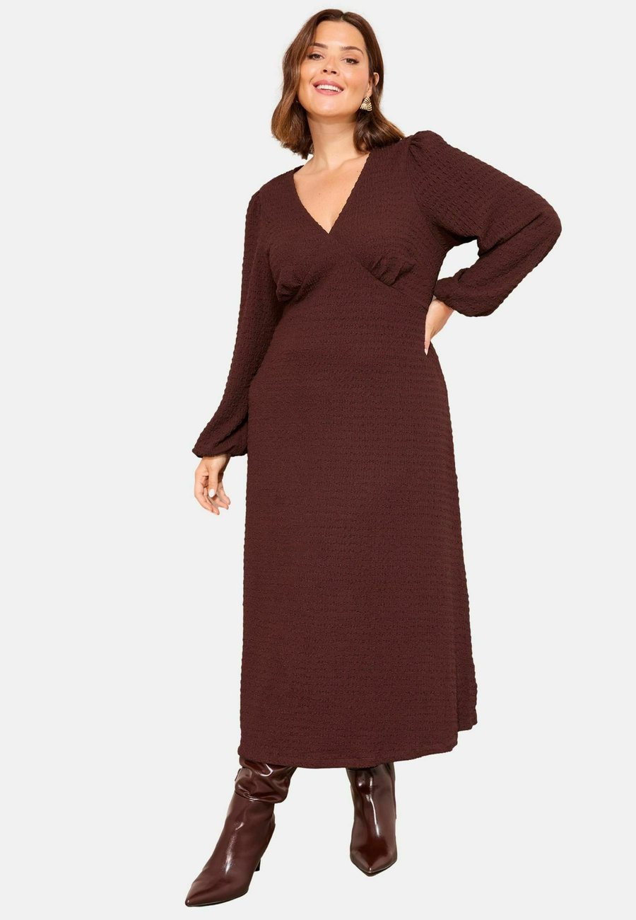 Платье Friends Like These PLUS SIZE FIT-TEXTURED LONG SLEEVE, Chocolate Brown/Brown
Платье Friends Like These PLUS SIZE FIT-TEXTURED LONG SLEEVE, Chocolate Brown/Brown