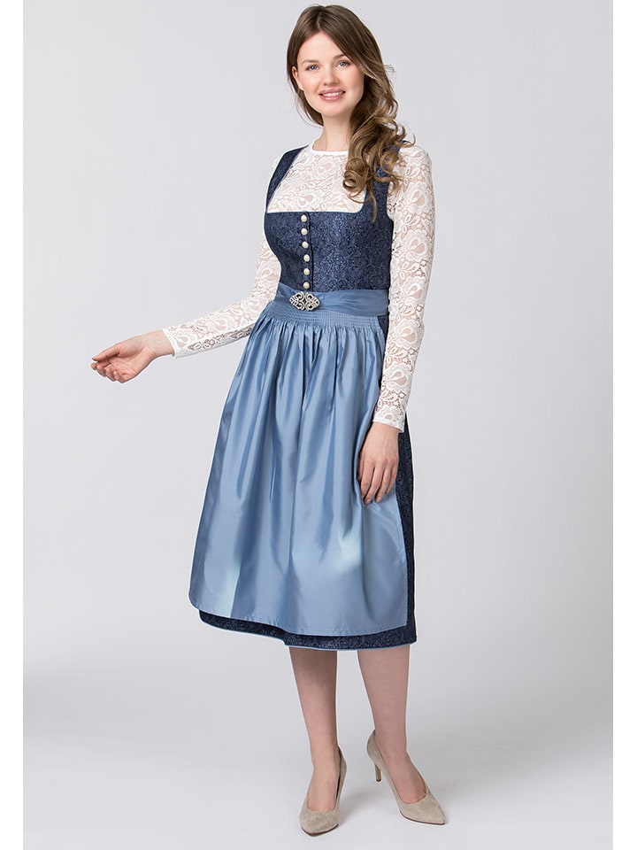 Stockerpoint Дирндль «Леонора» темно-синего цвета
Stockerpoint Дирндль «Леонора» темно-синего цвета