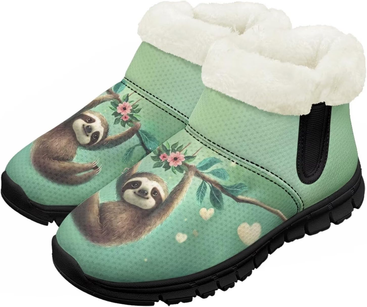 Зимние ботинки Chririnla для малышей, мальчиков и девочек, теплые низкие ботинки с искусственным мехом для холодной погоды на улице, Cute Sloth
Зимние ботинки Chririnla для малышей, мальчиков и девочек, теплые низкие ботинки с искусственным мехом для холодной погоды на улице, Cute Sloth