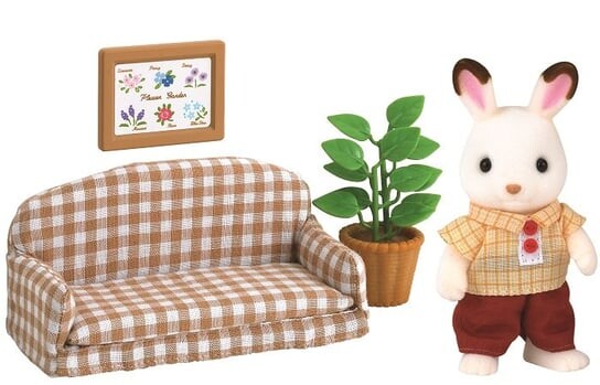 Sylvanian Families, коллекционные фигурки, набор «Папа-кролик» с шоколадными ушками: диван, Коричневый, Sylvanian Families, коллекционные фигурки, набор «Папа-кролик» с шоколадными ушками: диван
Sylvanian Families, коллекционные фигурки, набор «Папа-кролик» с шоколадными ушками: диван, Коричневый, Sylvanian Families, коллекционные фигурки, набор «Папа-кролик» с шоколадными ушками: диван