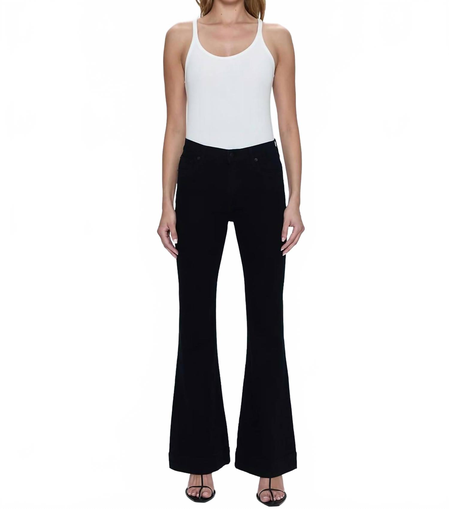 PISTOLA Джинсы Kinsley Mid Rise Ultra Flare, черные
PISTOLA Джинсы Kinsley Mid Rise Ultra Flare, черные