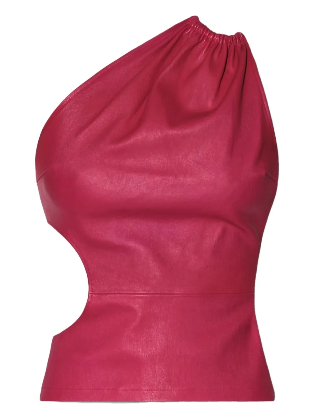 Топ на одно плечо с вырезом AMIRI, розовый
Топ на одно плечо с вырезом AMIRI, розовый