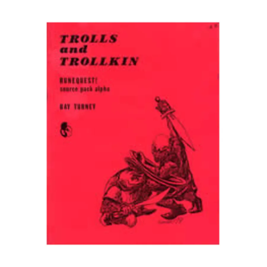 Trolls and Trollkin, RuneQuest (Chaosium), мягкая обложка
Trolls and Trollkin, RuneQuest (Chaosium), мягкая обложка