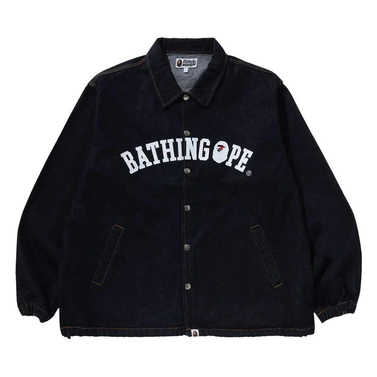 Куртка BAPE Bathing Ape Relaxed Fit Denim Coach Jacket, Indigo
Куртка BAPE Bathing Ape Relaxed Fit Denim Coach Jacket, Indigo