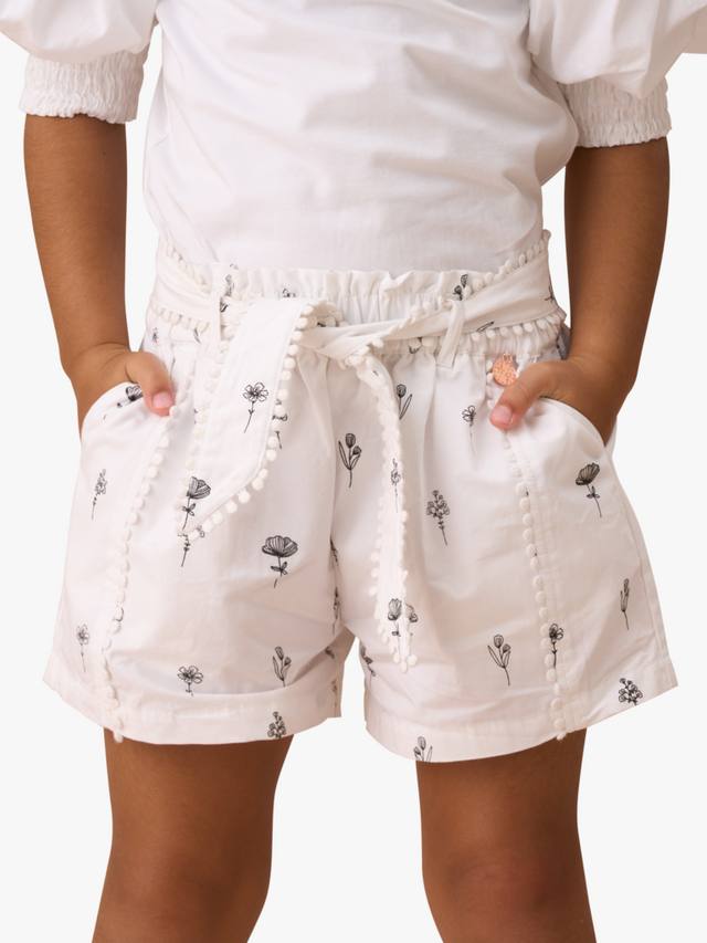 Детские поплиновые шорты Angel & Rocket, Ivory/Black
Детские поплиновые шорты Angel & Rocket, Ivory/Black