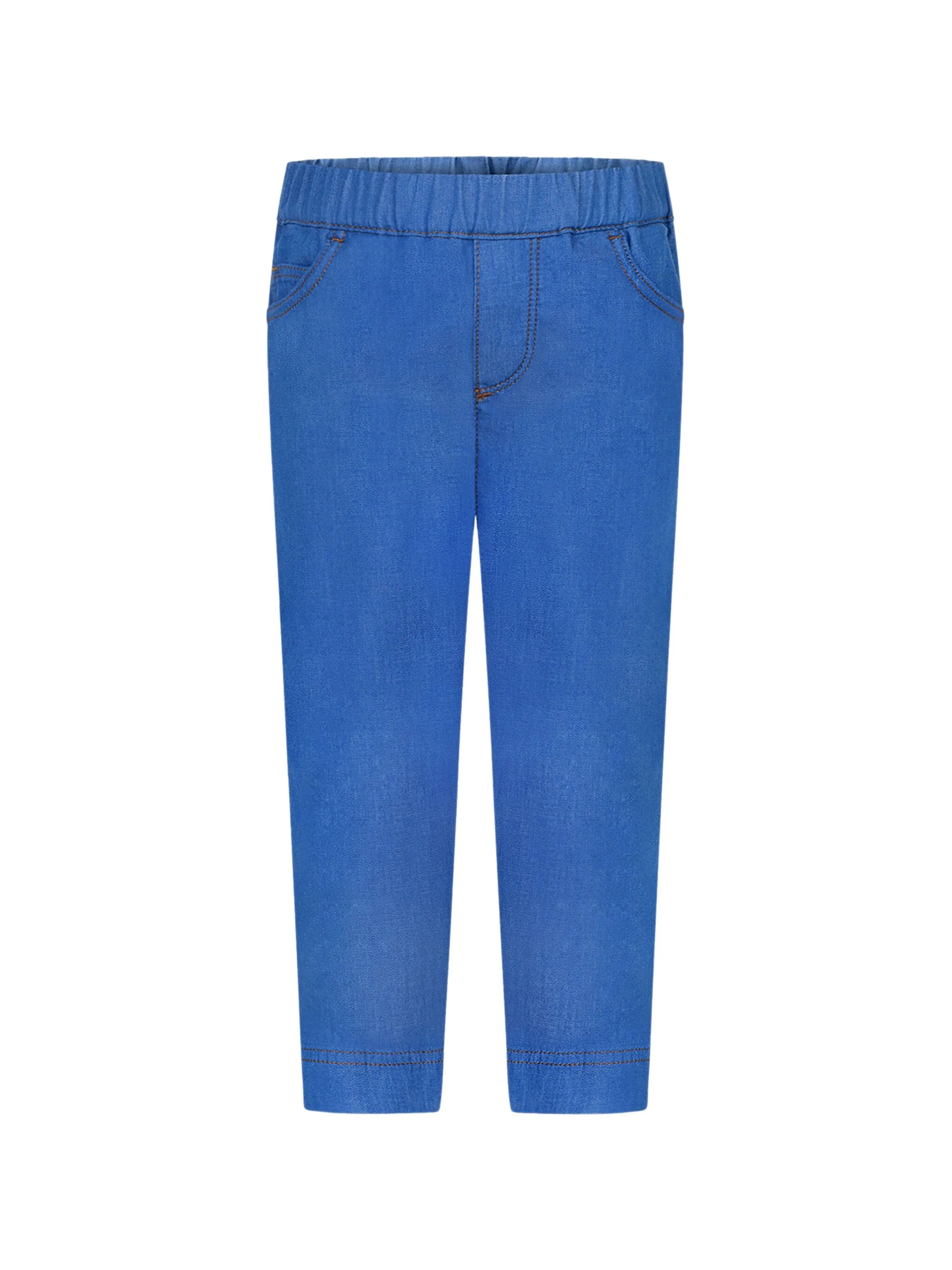 Прямые джинсы с логотипом Moncler Enfant, синий
Прямые джинсы с логотипом Moncler Enfant, синий