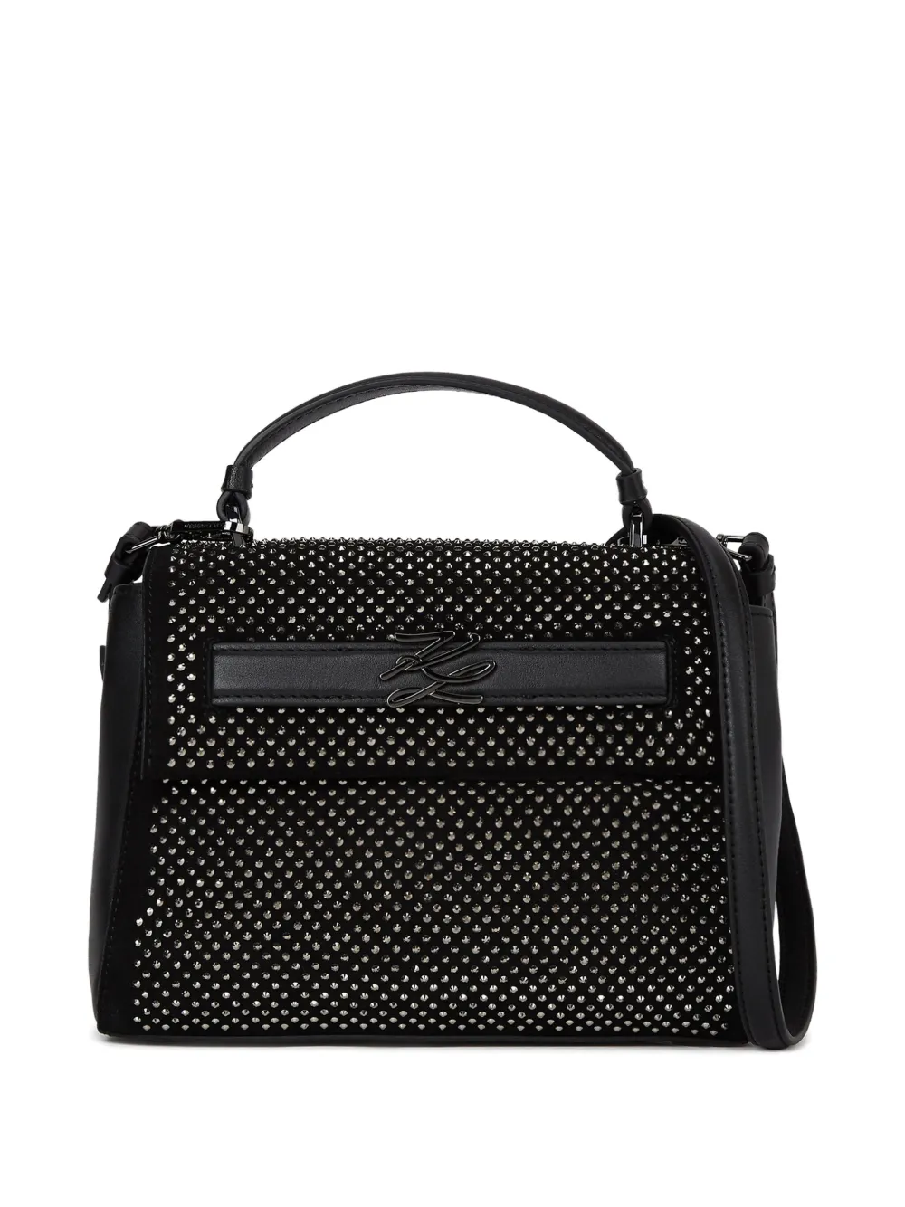 Сумка-тоут K/Autograph, украшенная стразами Karl Lagerfeld, черный
Сумка-тоут K/Autograph, украшенная стразами Karl Lagerfeld, черный