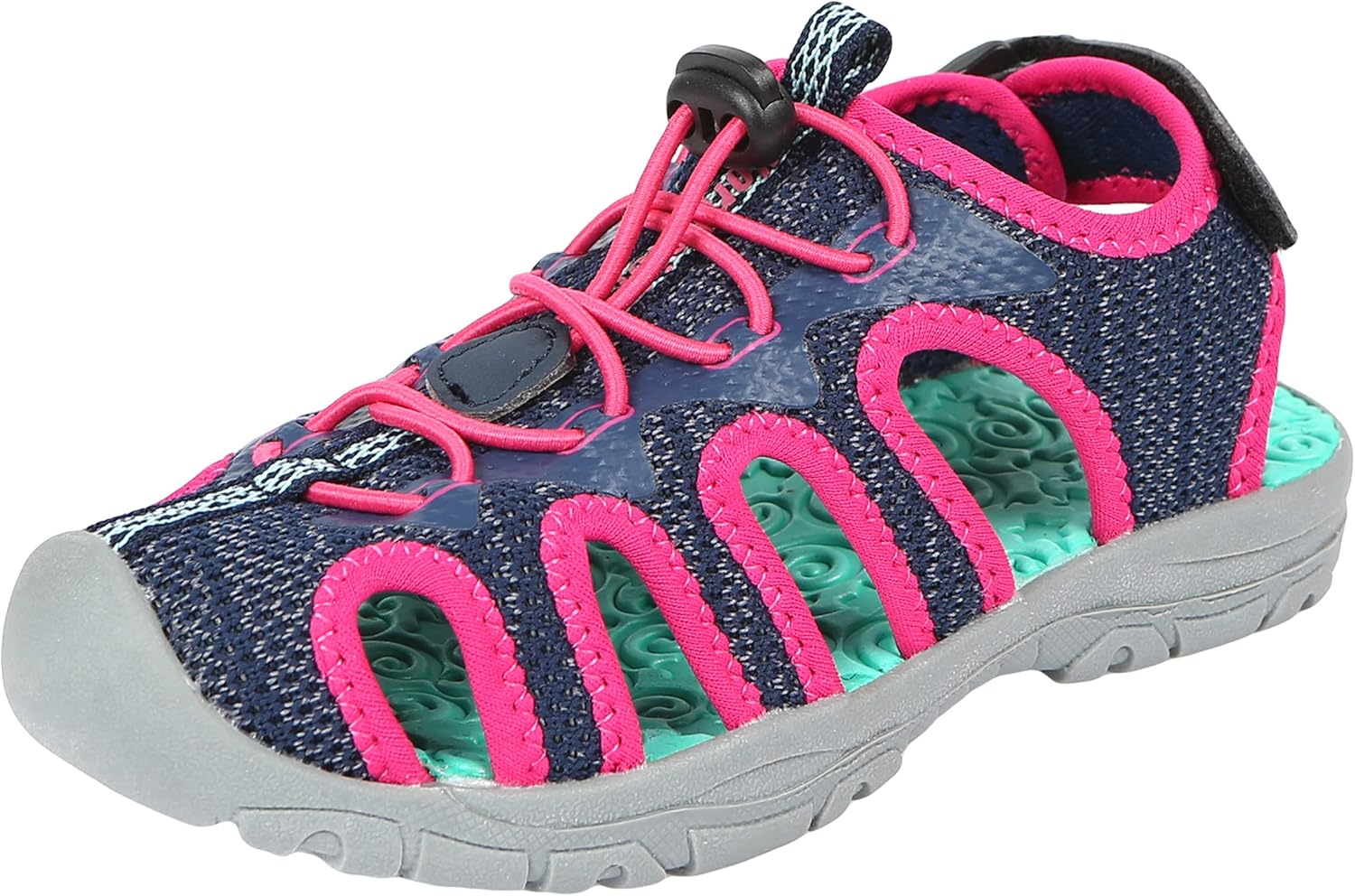 Сандалия на пробковой подошве с открытым носком для девушек Northside Anya, темно-синий/фуксия
Сандалия на пробковой подошве с открытым носком для девушек Northside Anya, темно-синий/фуксия