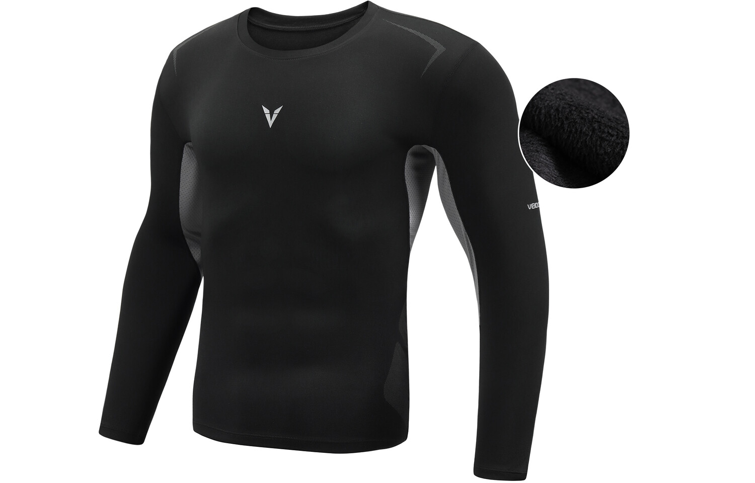 VEIDOORN VEIDORN Мужская одежда для фитнеса, Черные длинные рукава (флис)
VEIDOORN VEIDORN Мужская одежда для фитнеса, Черные длинные рукава (флис)