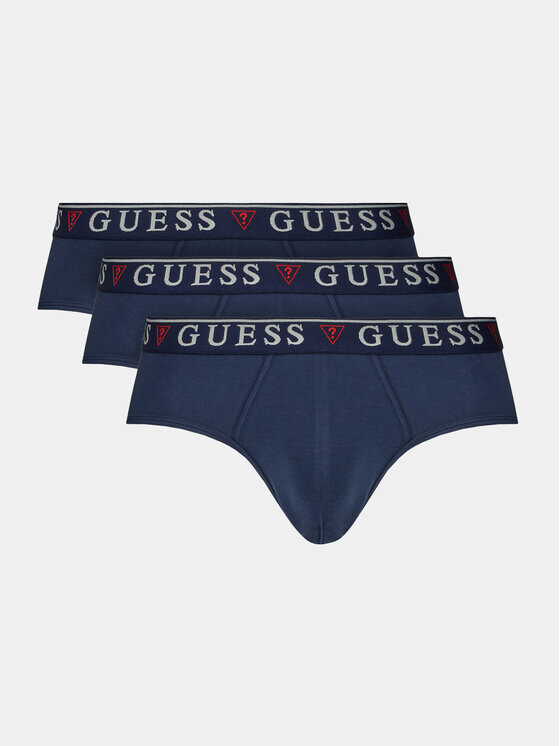 Комплект из 3 трусов Guess, синий
Комплект из 3 трусов Guess, синий