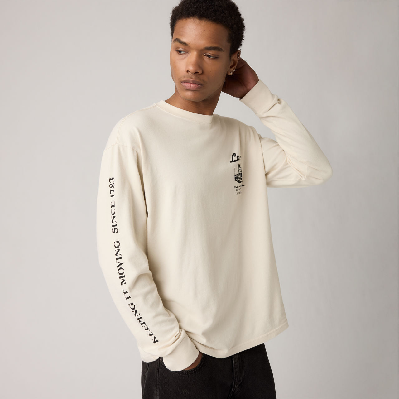 Футболка с длинными рукавами и принтом Levi's, Haul It All Long - Grey
Футболка с длинными рукавами и принтом Levi's, Haul It All Long - Grey