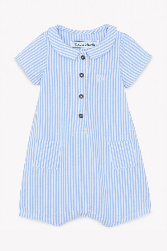 Хлопковые ползунки для малышей Tartine Et Chocolat, синий
Хлопковые ползунки для малышей Tartine Et Chocolat, синий