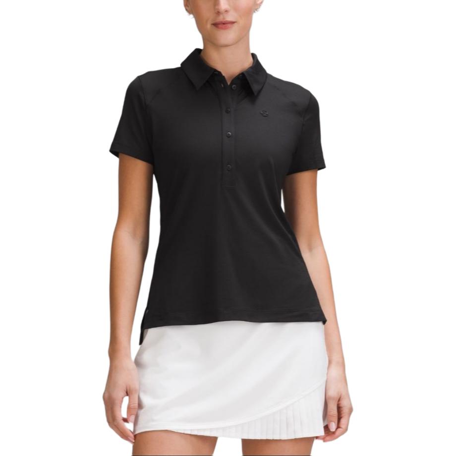 Быстросохнущая поло для женщин Lululemon, черный
Быстросохнущая поло для женщин Lululemon, черный