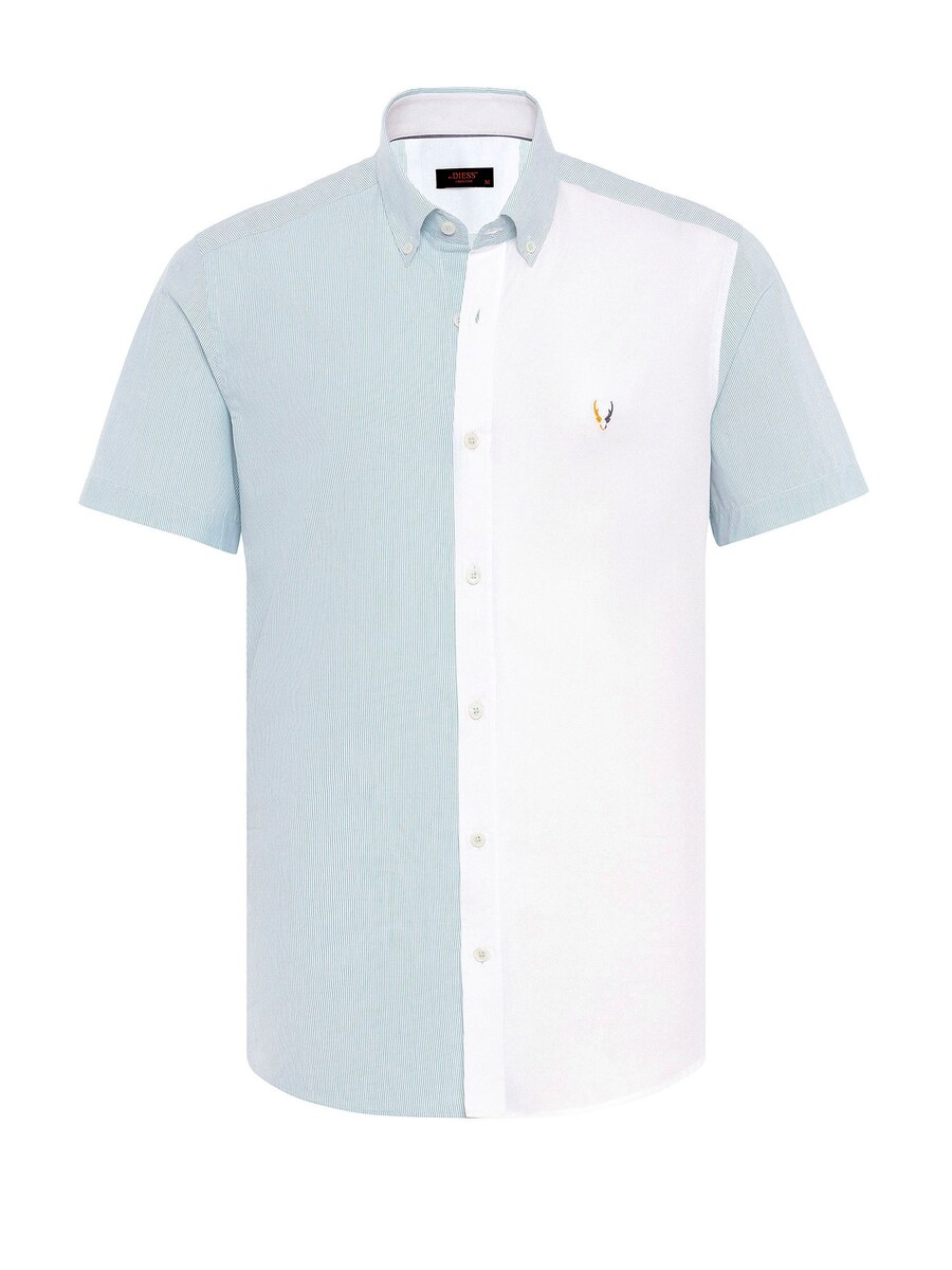 Рубашка обычного кроя на пуговицах By Diess Collection, цвет Green/White
Рубашка обычного кроя на пуговицах By Diess Collection, цвет Green/White