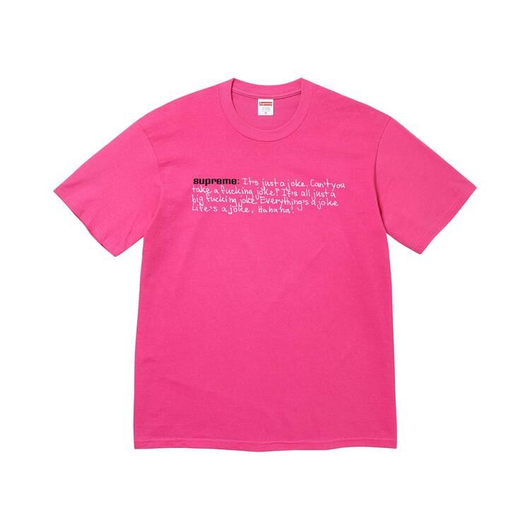 Футболка Supreme Joke Tee, Fuchsia
Футболка Supreme Joke Tee, Fuchsia