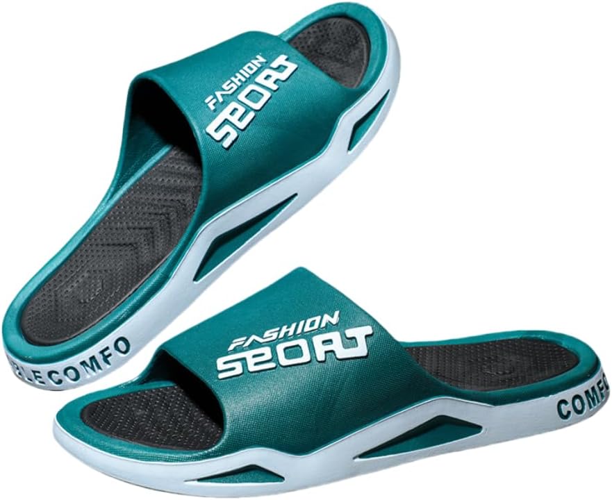 Мужские ультра мягкие шлепанцы Hhhchpm, повседневные нескользящие тапочки, открытые туфли для дома, улицы, пляжа и душа, зеленый
Мужские ультра мягкие шлепанцы Hhhchpm, повседневные нескользящие тапочки, открытые туфли для дома, улицы, пляжа и душа, зеленый