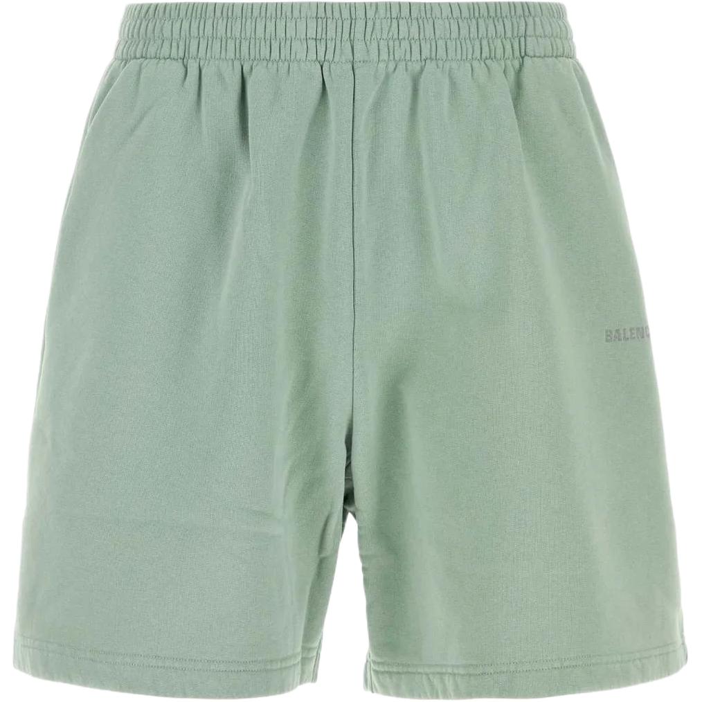 Шорты с вышитым логотипом Balenciaga, зеленый
Шорты с вышитым логотипом Balenciaga, зеленый