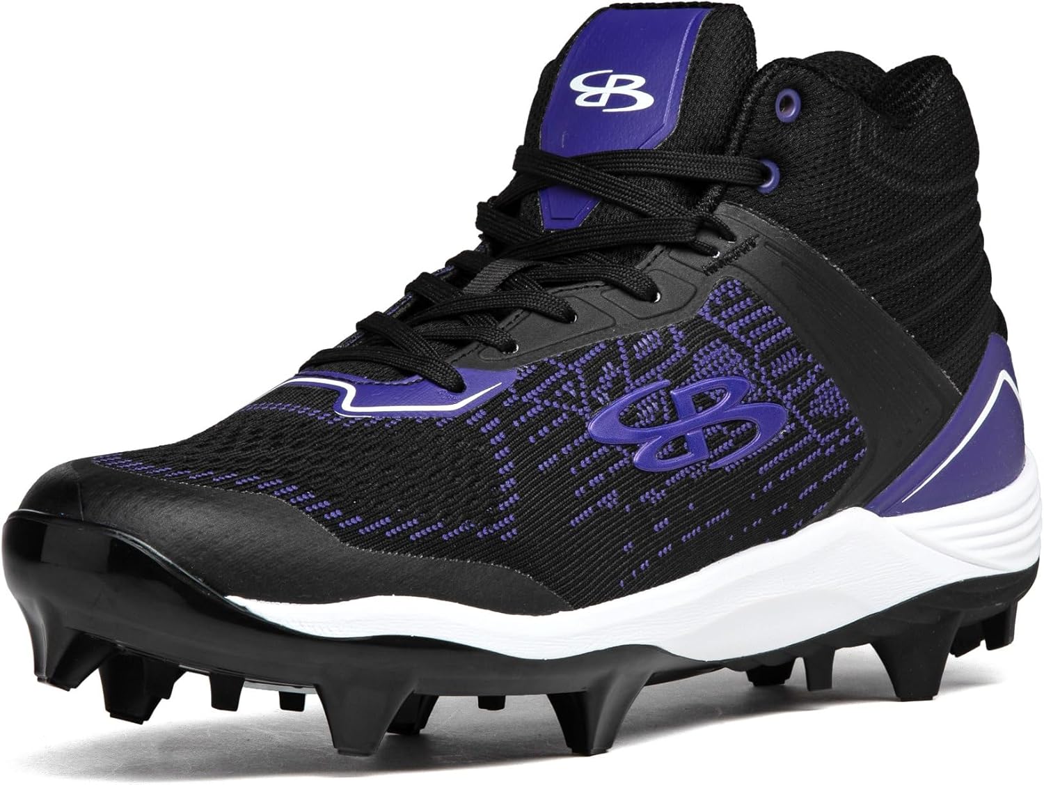 Бутсы Boombah Viper Pureknit для мужчин с формованной средней подошвой - Status - несколько цветовых вариантов - несколько размеров, черный/фиолетовый
Бутсы Boombah Viper Pureknit для мужчин с формованной средней подошвой - Status - несколько цветовых вариантов - несколько размеров, черный/фиолетовый