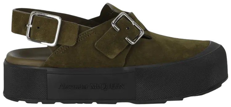 Новые сабо Alexander McQueen Micmac цвета хаки
Новые сабо Alexander McQueen Micmac цвета хаки