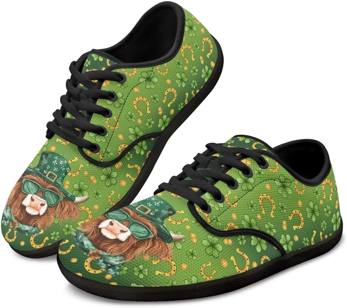 Кроссовки на шнуровке с графическим принтом Chaqlin, St. Patrick's Day Highland Cattle
Кроссовки на шнуровке с графическим принтом Chaqlin, St. Patrick's Day Highland Cattle