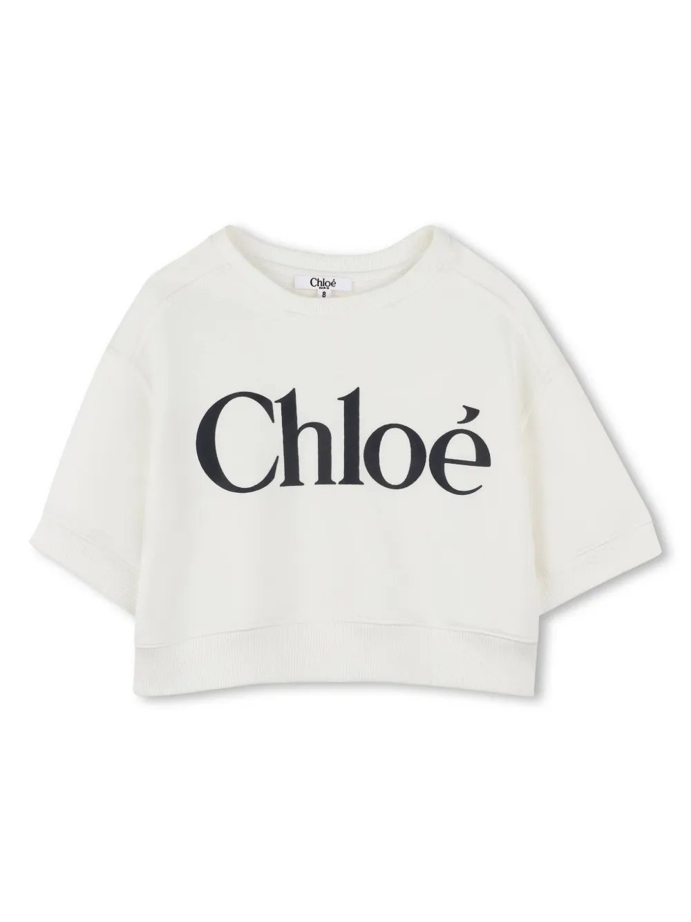 Толстовка с логотипом Chloé Kids, белый
Толстовка с логотипом Chloé Kids, белый