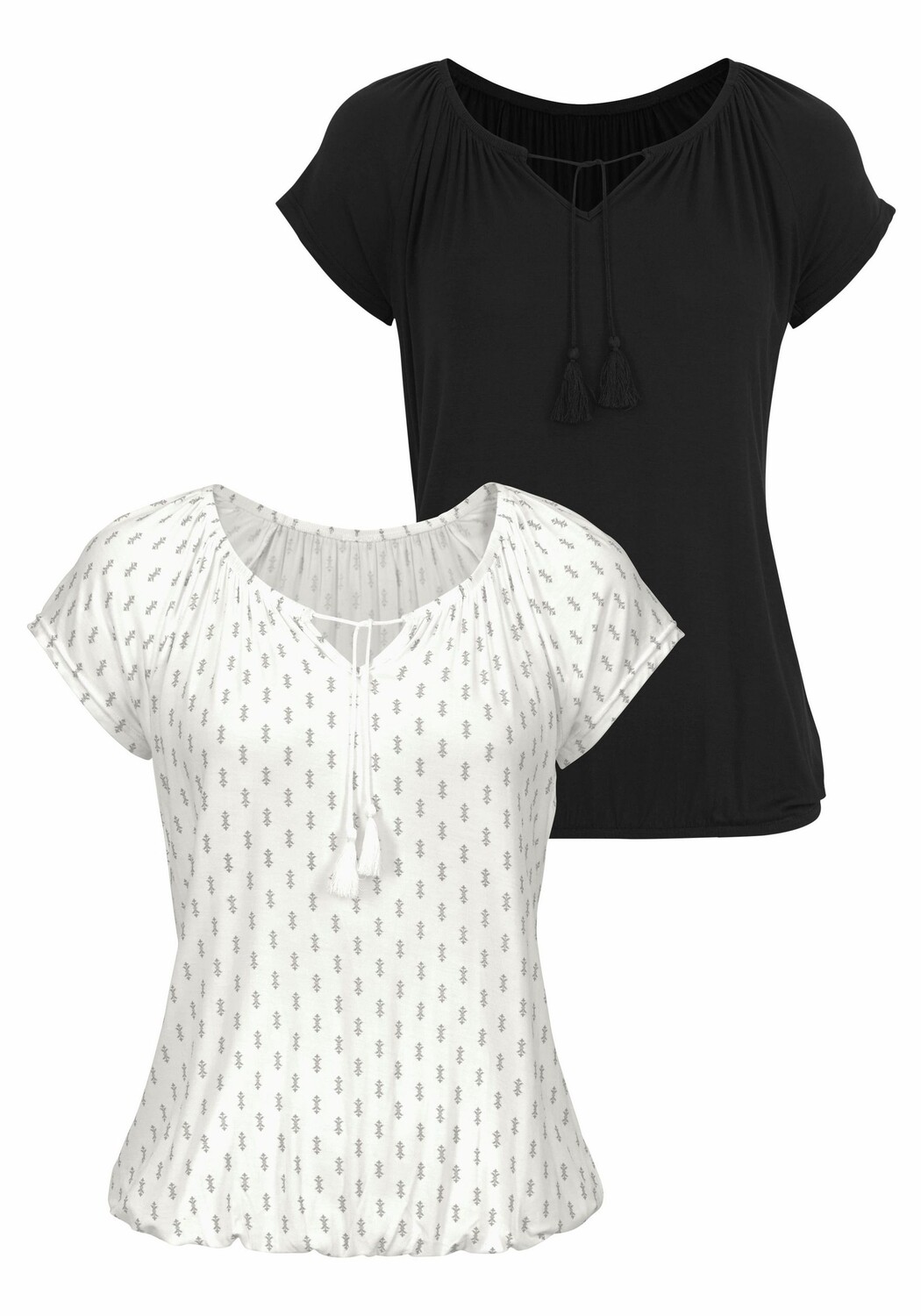 Футболка Vivance, кремовый
Футболка Vivance, кремовый