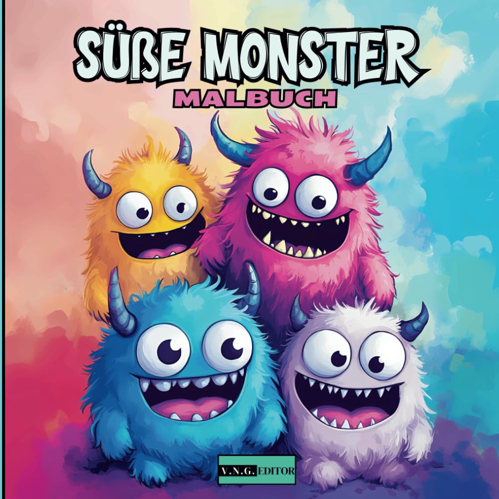 "Süße Monster - Malbuch für Kinder und Erwachsene": Tauche ein in eine Welt voller süßer und lustiger Monster mit diesem fantastischen Malbuch! (German Edition) (Independently published)
"Süße Monster - Malbuch für Kinder und Erwachsene": Tauche ein in eine Welt voller süßer und lustiger Monster mit diesem fantastischen Malbuch! (German Edition) (Independently published)