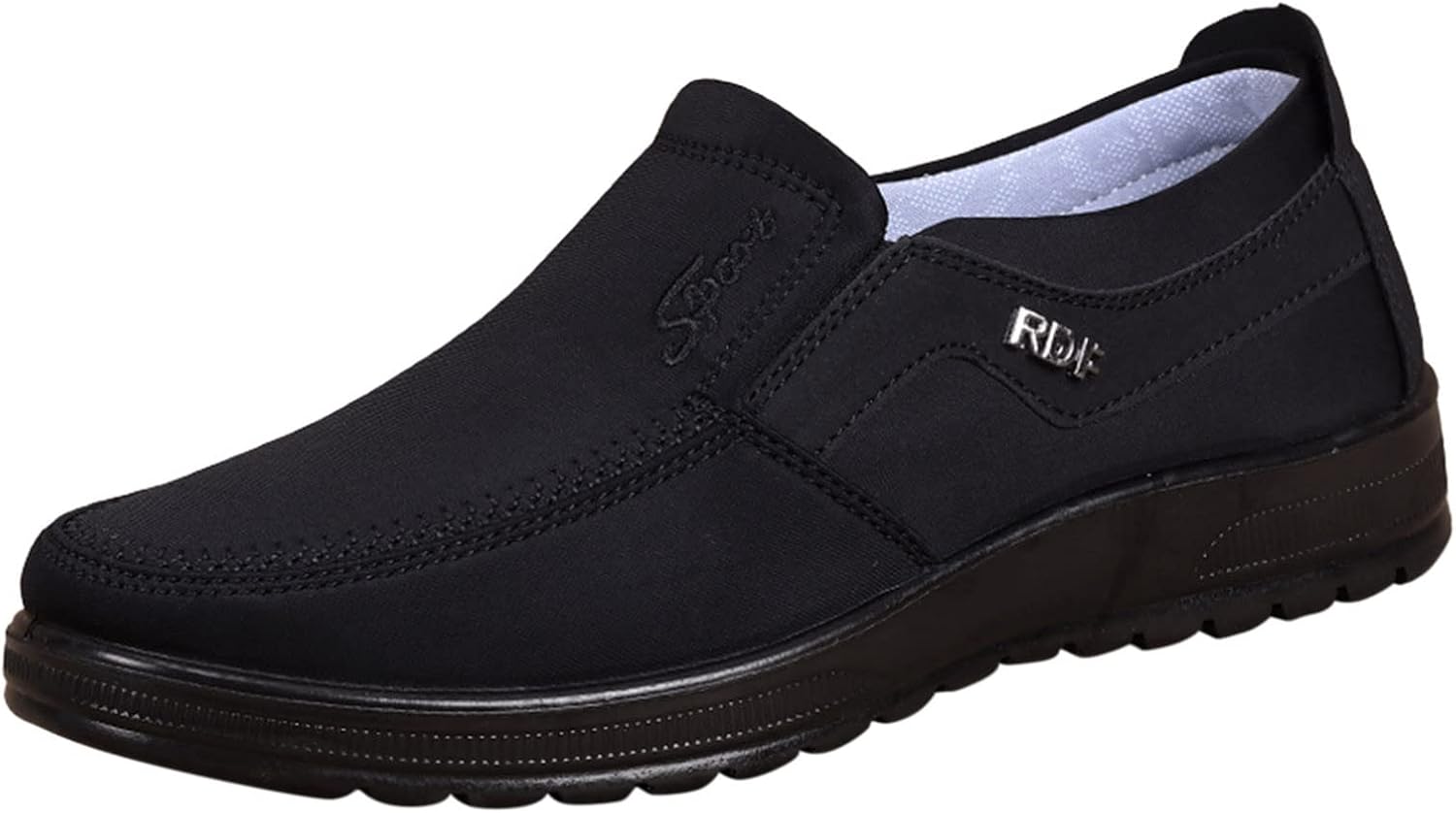 Мужские повседневные туфли на все сезоны с плоской подошвой, нескользящие, однотонные, удобные Generic, черный
Мужские повседневные туфли на все сезоны с плоской подошвой, нескользящие, однотонные, удобные Generic, черный