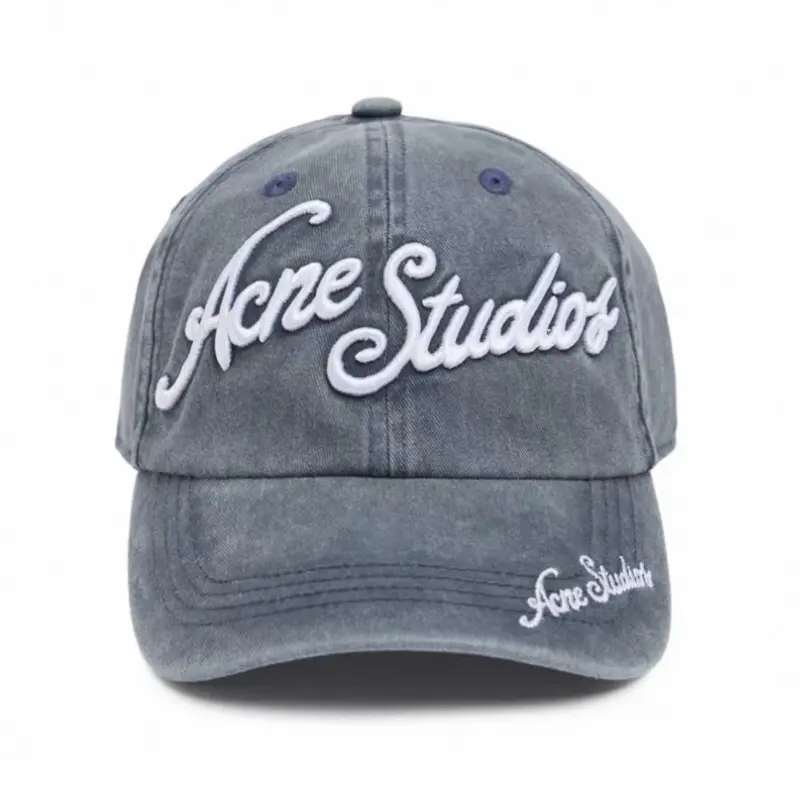 Acne Studios Хлопковая бейсболка мужская синяя, Blue
Acne Studios Хлопковая бейсболка мужская синяя, Blue