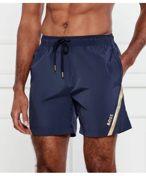 Римские шорты для плавания Regular fit Boss, синий
Римские шорты для плавания Regular fit Boss, синий