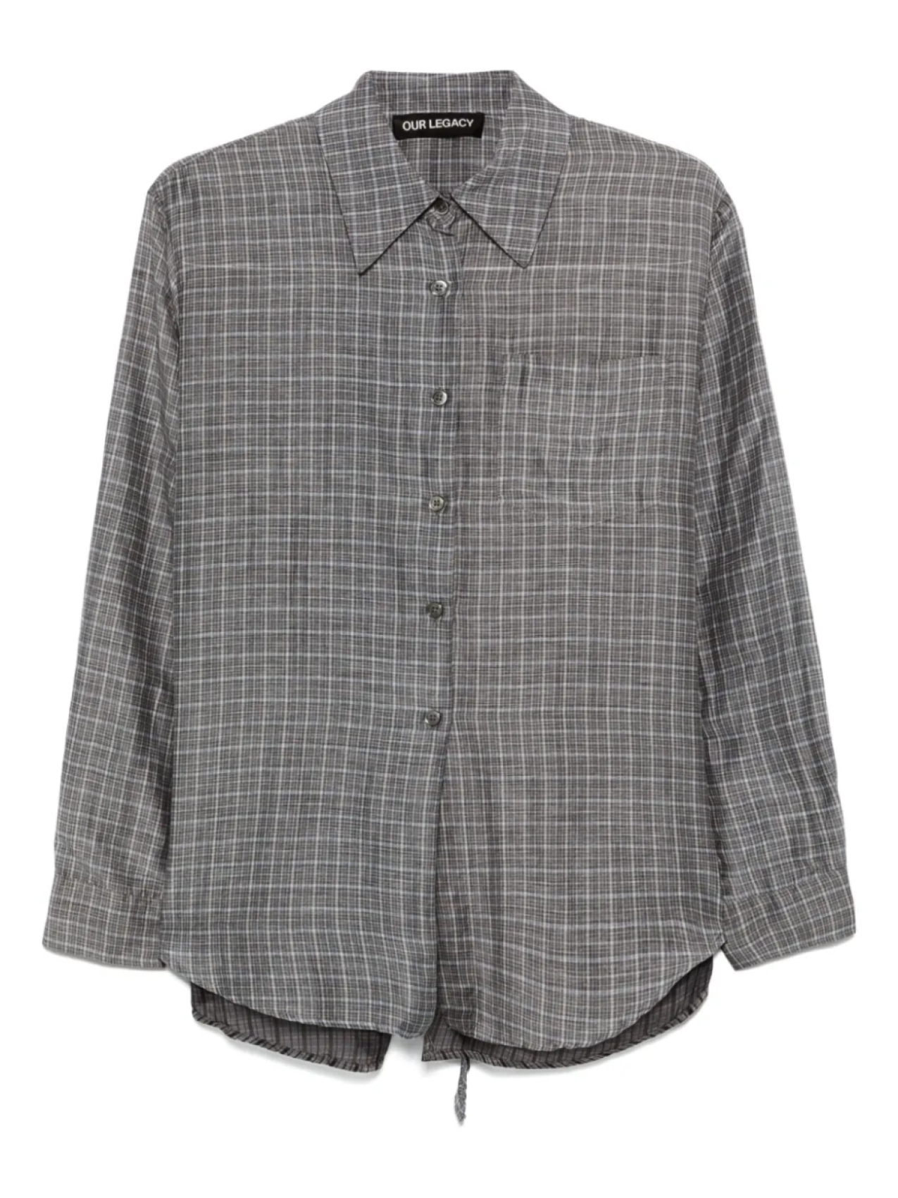 Рубашка-фартук OUR LEGACY, синий
Рубашка-фартук OUR LEGACY, синий