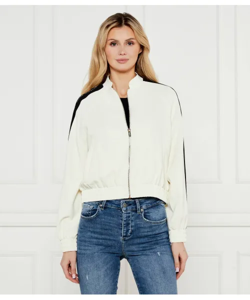 Бомбер Cropped fit Twin-Set, белый
Бомбер Cropped fit Twin-Set, белый