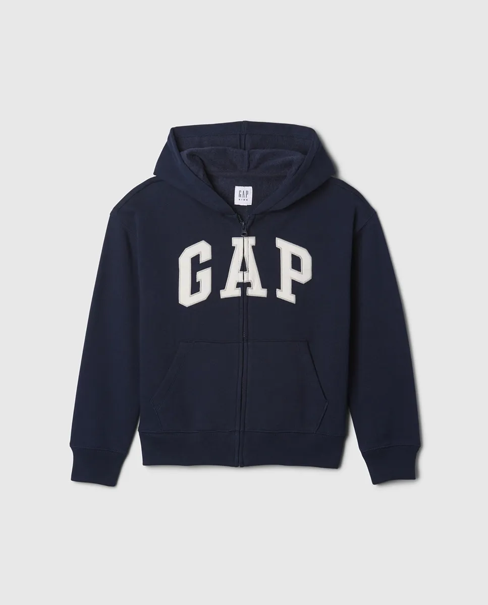 Детская толстовка с капюшоном и застежкой-молнией Gap, темно-синий
Детская толстовка с капюшоном и застежкой-молнией Gap, темно-синий