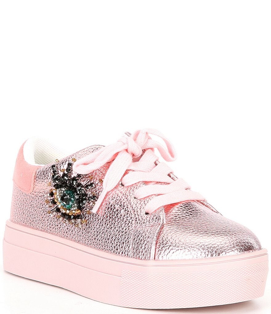 Кроссовки цвета металлик Kurt Geiger London для девочек Laney Eye (для младенцев), розовый
Кроссовки цвета металлик Kurt Geiger London для девочек Laney Eye (для младенцев), розовый