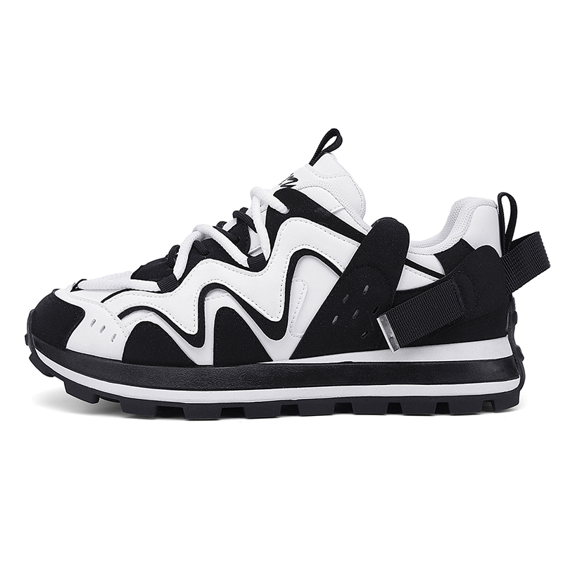 JANECO Нескользящие износостойкие амортизирующие низкие кеды мужские бело-черные, цвет White Black
JANECO Нескользящие износостойкие амортизирующие низкие кеды мужские бело-черные, цвет White Black