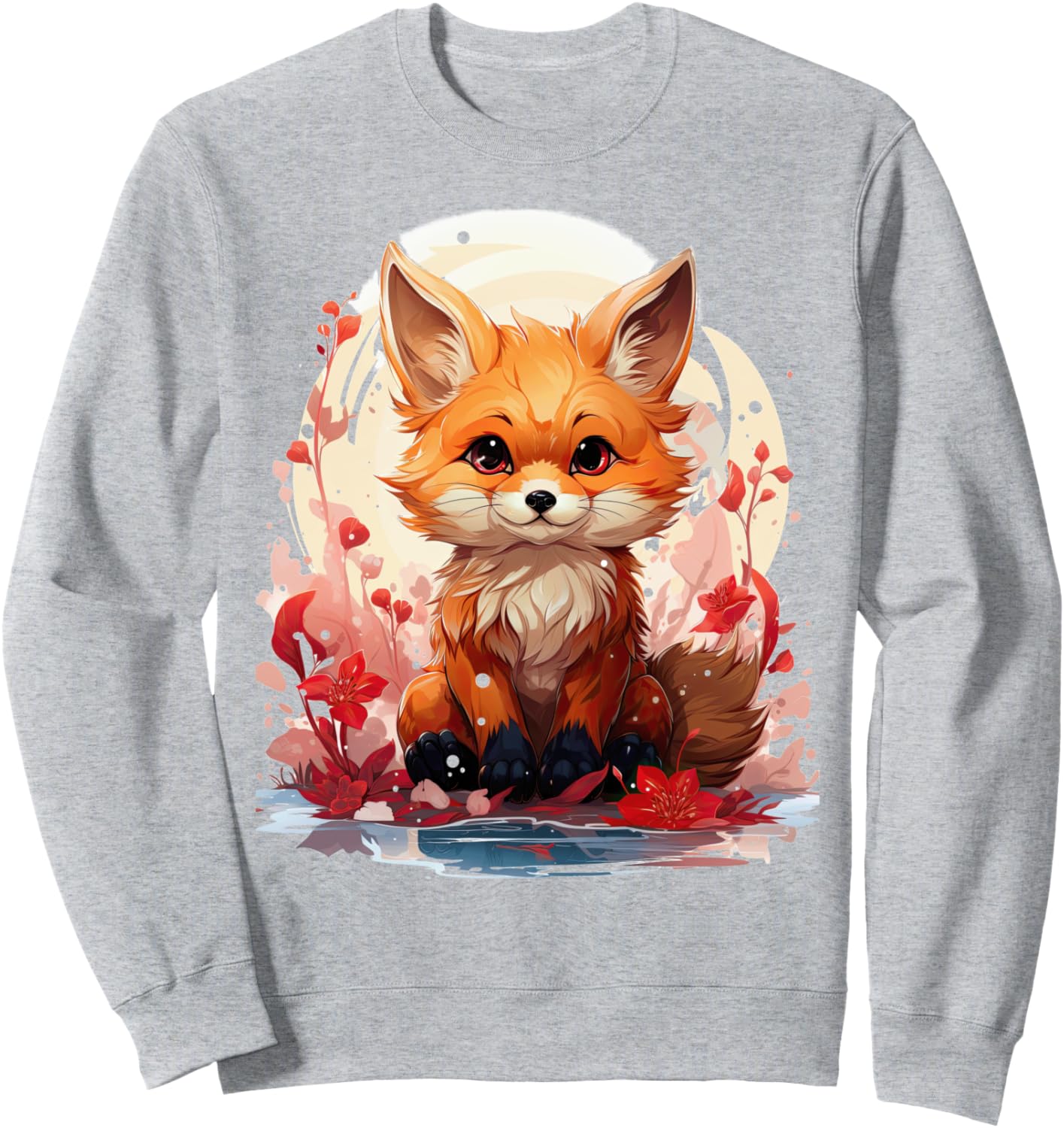 Милая лисичка, японское аниме, каваи, отаку, большие глаза, толстовка Japanese Cute Animal Design, серый
Милая лисичка, японское аниме, каваи, отаку, большие глаза, толстовка Japanese Cute Animal Design, серый