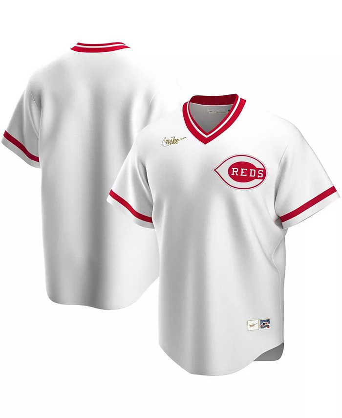 Мужская белая футболка домашней формы Cincinnati Reds Cooperstown Collection Team Nike
Мужская белая футболка домашней формы Cincinnati Reds Cooperstown Collection Team Nike