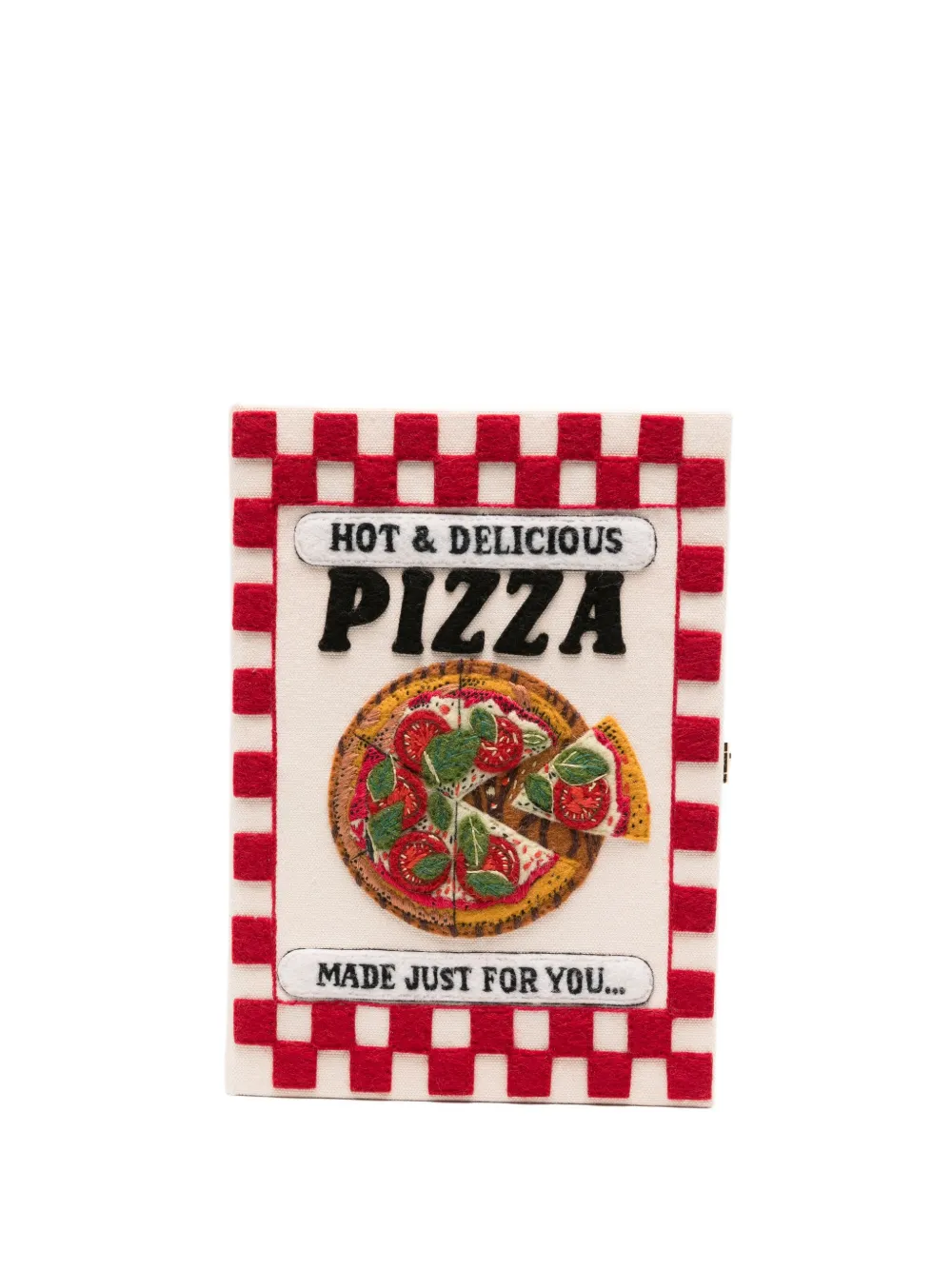 Клатч-книжка в форме коробки для пиццы Olympia Le-Tan, белый
Клатч-книжка в форме коробки для пиццы Olympia Le-Tan, белый