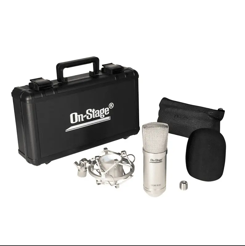 Конденсаторный микрофон On-Stage AS800FET Condenser Mic
Конденсаторный микрофон On-Stage AS800FET Condenser Mic