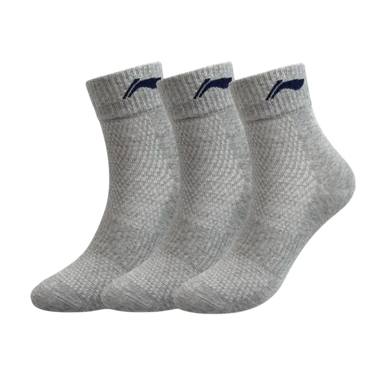 Комплект носков LiNing до щиколотки, унисекс., серый 3 pack
Комплект носков LiNing до щиколотки, унисекс., серый 3 pack