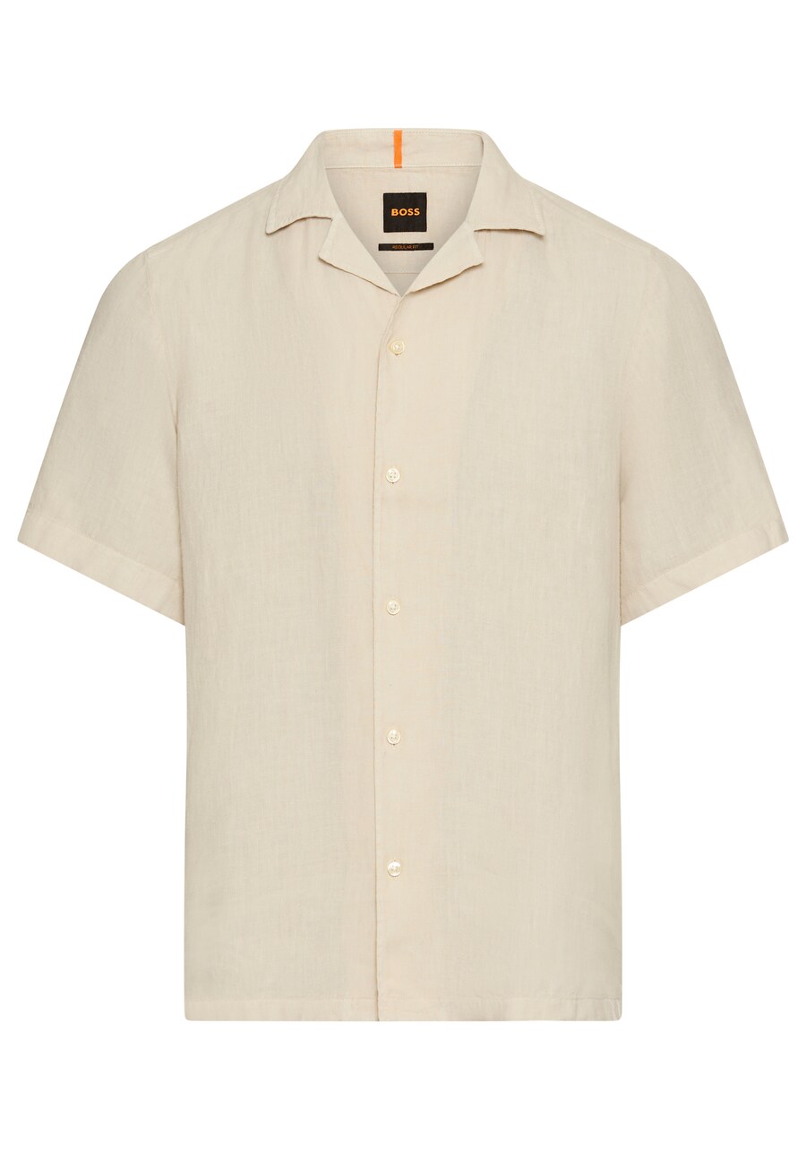 Рубашка на пуговицах классического кроя BOSS Orange, Beige
Рубашка на пуговицах классического кроя BOSS Orange, Beige